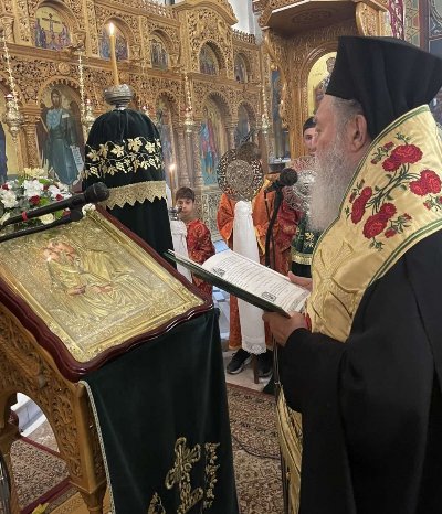 Η πρώτη Στάση των Χαιρετισμών από τον Μητροπολίτη Χαλκίδας