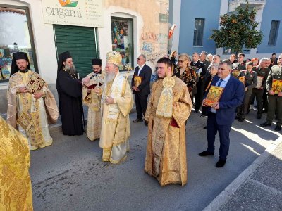 Με λαμπρότητα εορτάστηκε η Κυριακή της Ορθοδοξίας στον Μητροπολιτικό ναό της Χαλκίδας