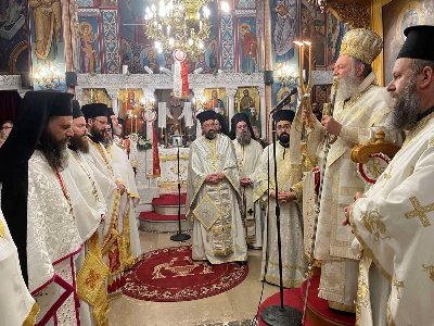 Πανηγύρισε ο Ιερός Ναός Ζωοδόχου Πηγής του Εκκλησιαστικού Ορφανοτροφείου αρρένων Χαλκίδας