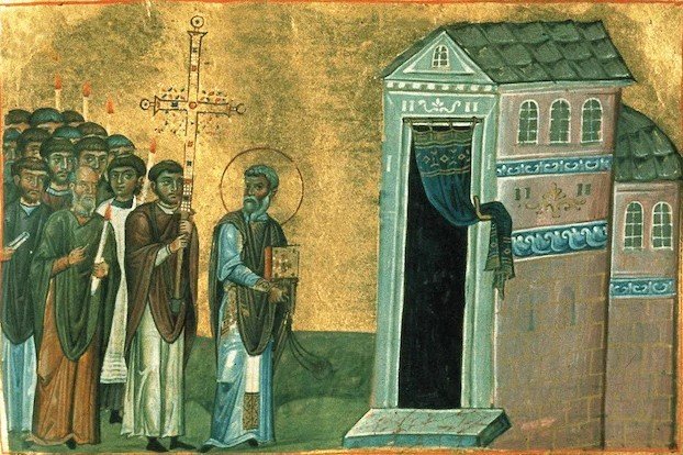 Η τοπική εκκλησία της Χαλκίδας προσευχόμενη κατά του σεισμού