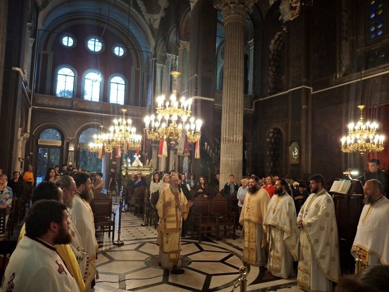 Η τοπική Εκκλησία, της Μητρόπολης Χαλκίδας, προσευχήθηκε για τη μαθητιώσα νεολαία