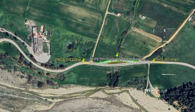 Σε πλήρη εξέλιξη τα οδικά έργα στο τμήμα Πισσώνα-Πούρνου-Μίστρου