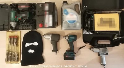 Εξιχνιάσθηκαν δύο κλοπές από συνεργεία αυτοκινήτων στην Ιστιαία